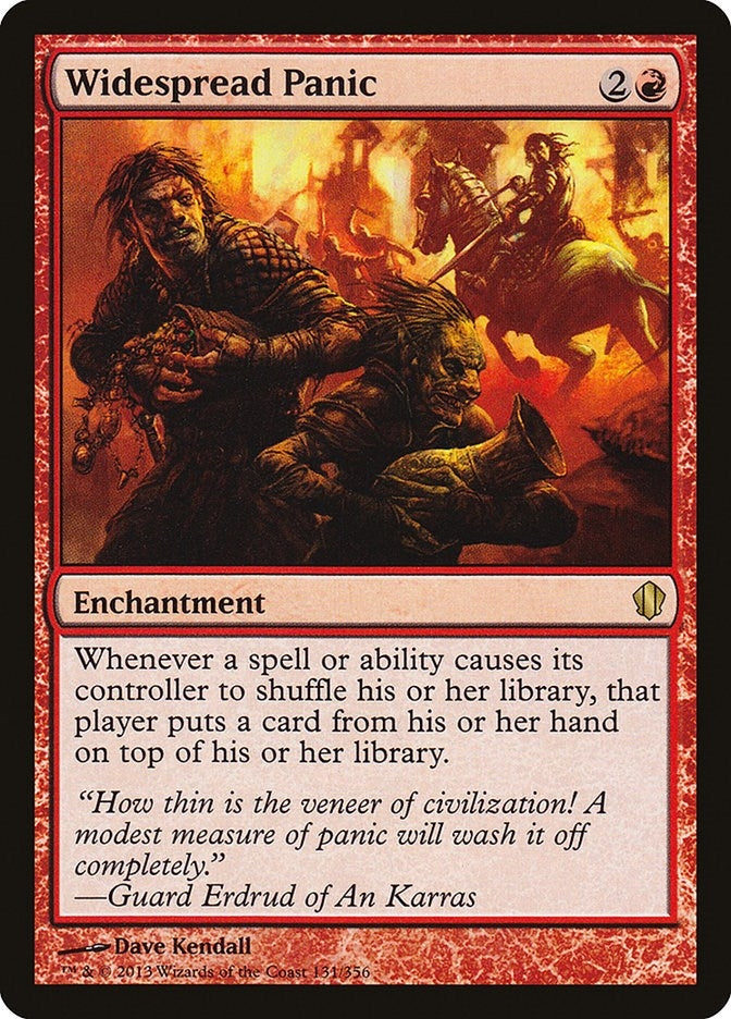 Image for Widespread Panic (131) [Commander 2013] - Magic: The Gathering