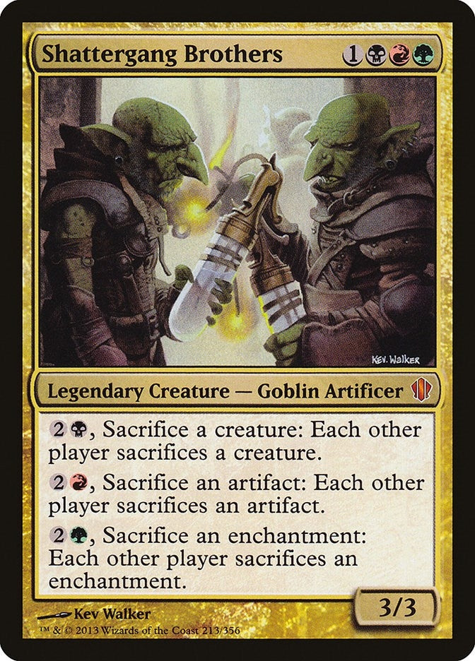 Image for Shattergang Brothers (213) [Commander 2013] - Magic: The Gathering