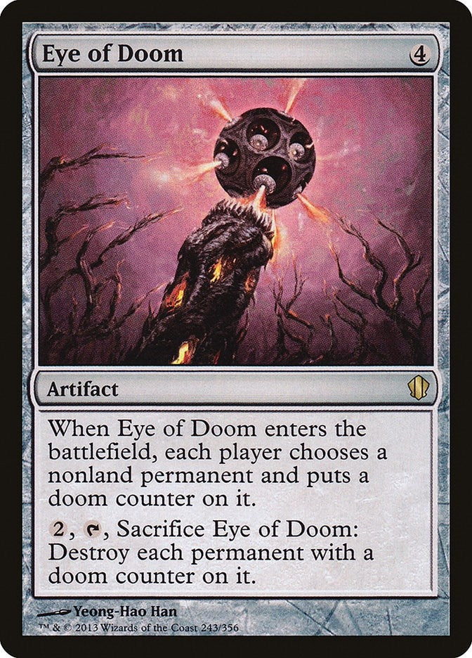 Image for Eye of Doom (243) [Commander 2013] - Magic: The Gathering