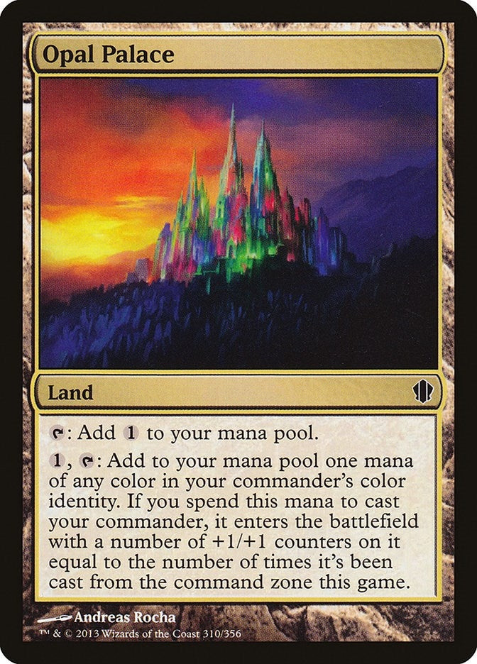 Image for Opal Palace (310) [Commander 2013] - Magic: The Gathering