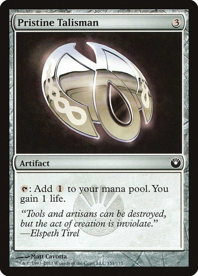 Image for Pristine Talisman (151) [Unique and Miscellaneous Promos] - Magic: The Gathering