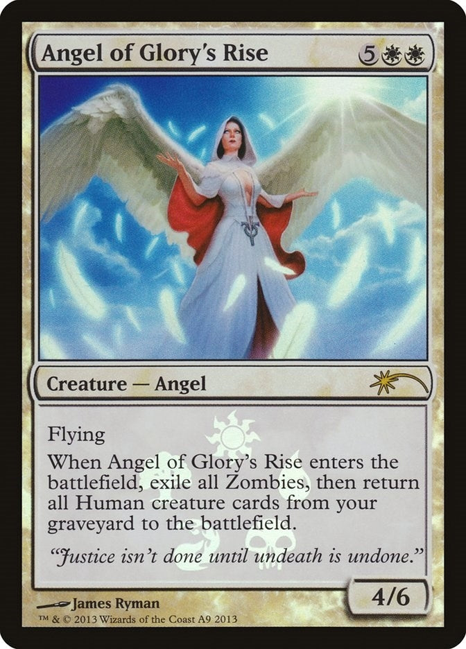 Image for Angel of Glory's Rise (A9) [Media Promos] - Magic: The Gathering
