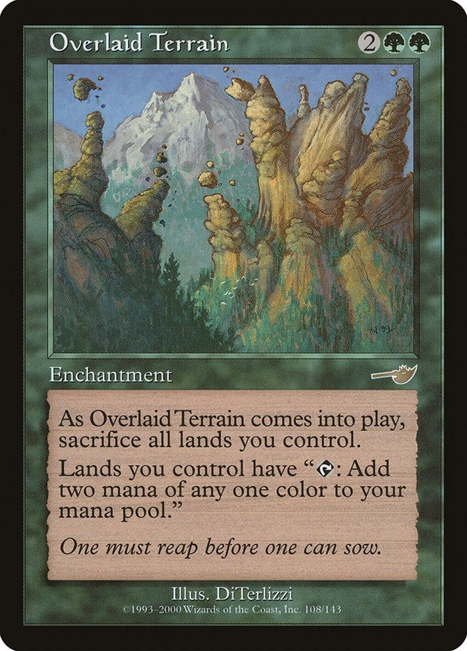 Image for Overlaid Terrain (108) [Nemesis] - Magic: The Gathering