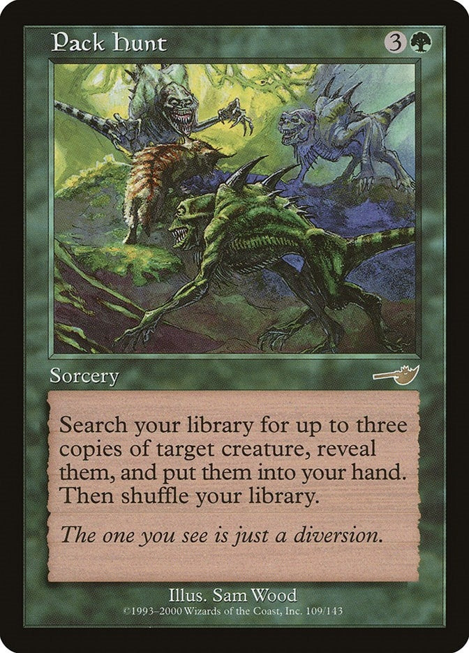 Image for Pack Hunt (109) [Nemesis] - Magic: The Gathering