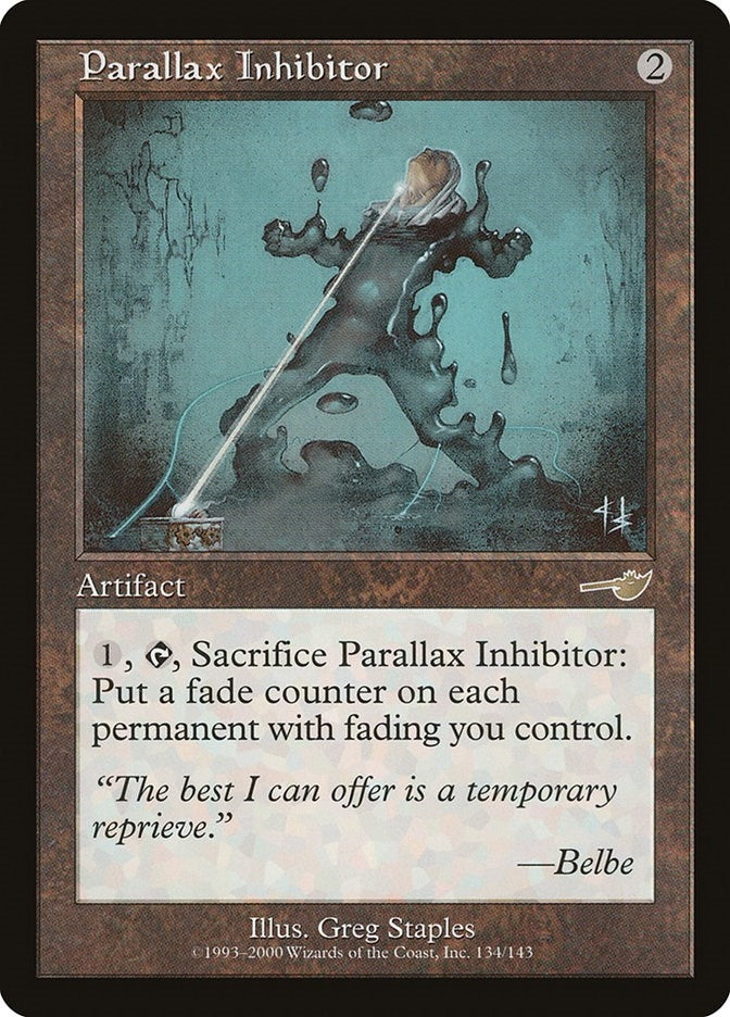 Image for Parallax Inhibitor (134) [Nemesis] - Magic: The Gathering