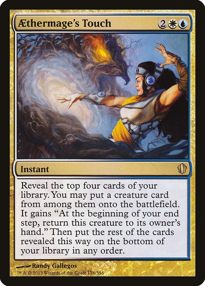 Image for Aethermage's Touch (176) [Commander 2013] - Magic: The Gathering