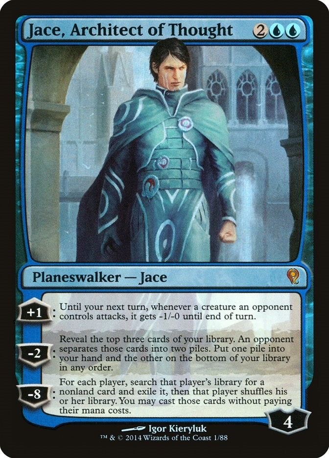 Image for Jace, Architect of Thought (1) [Jace vs. Vraska] - Magic: The Gathering