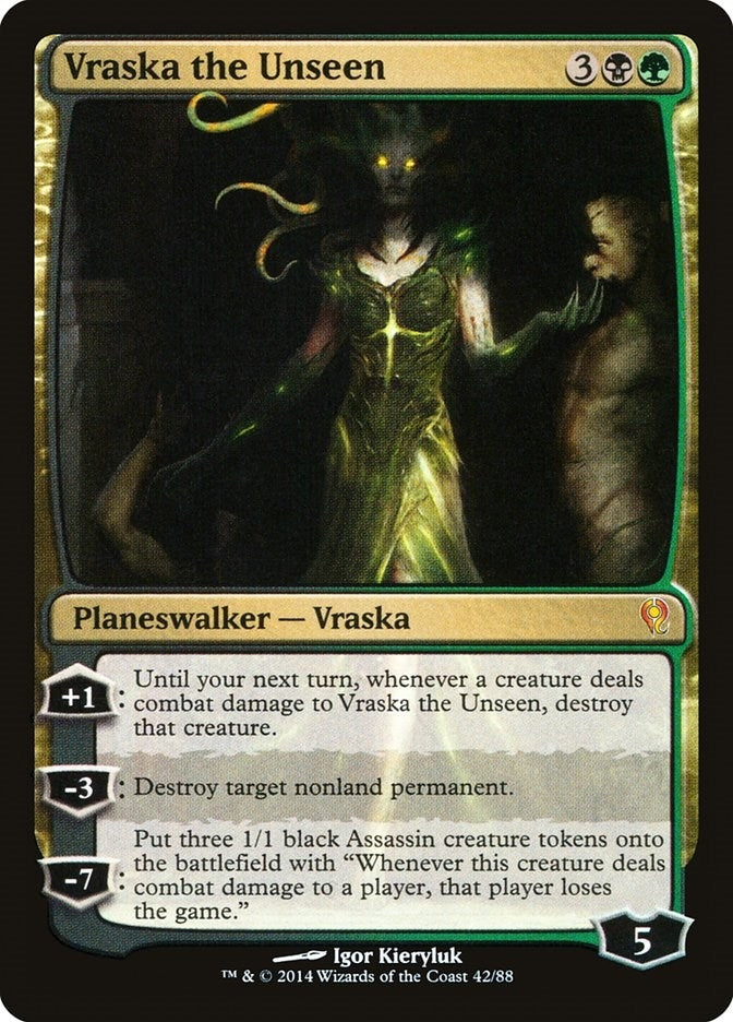 Image for Vraska the Unseen (42) [Jace vs. Vraska] - Magic: The Gathering