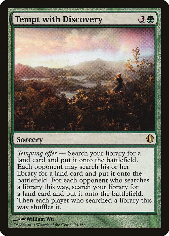 Image for Tempt with Discovery (174) [Commander 2013] - Magic: The Gathering