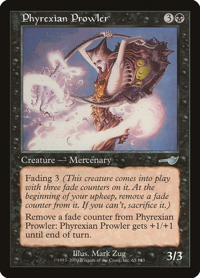 Image for Phyrexian Prowler (65) [Nemesis] - Magic: The Gathering