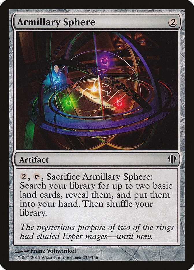 Image for Armillary Sphere (235) [Commander 2013] - Magic: The Gathering