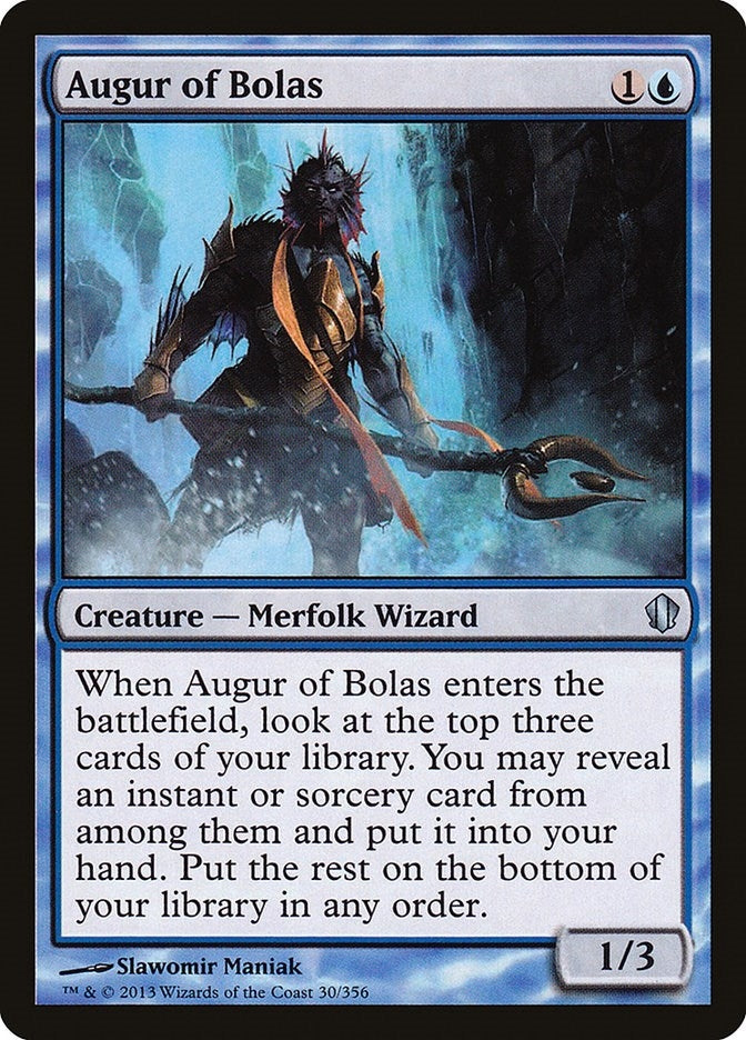 Image for Augur of Bolas (30) [Commander 2013] - Magic: The Gathering