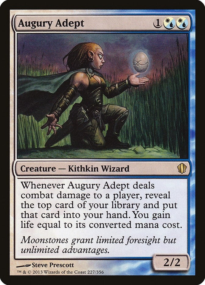 Image for Augury Adept (227) [Commander 2013] - Magic: The Gathering