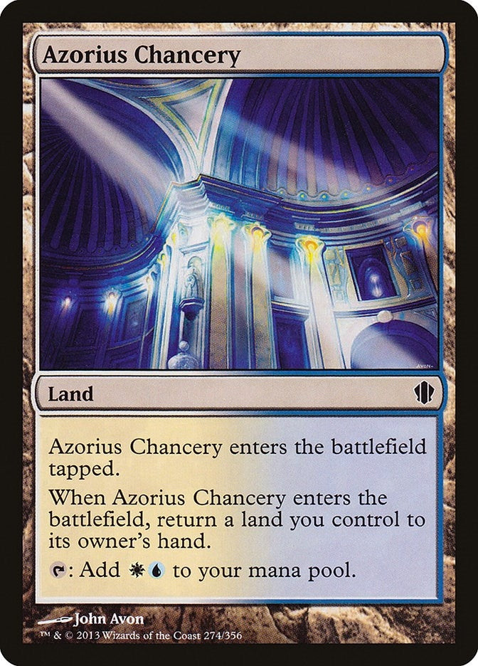 Image for Azorius Chancery (274) [Commander 2013] - Magic: The Gathering