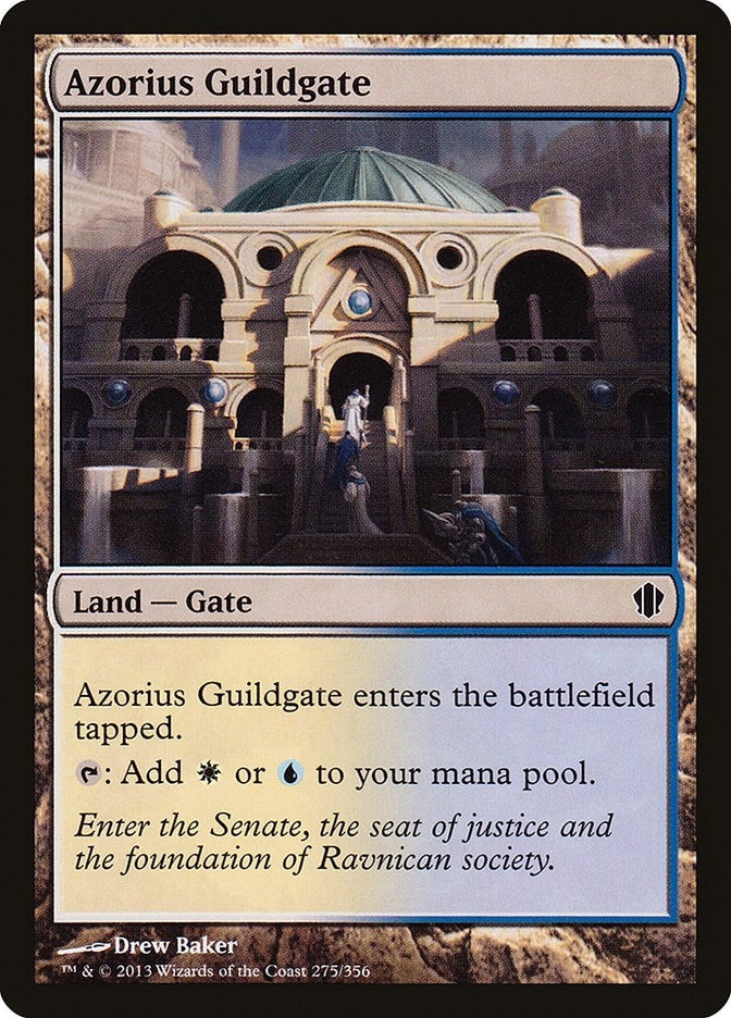 Image for Azorius Guildgate (275) [Commander 2013] - Magic: The Gathering