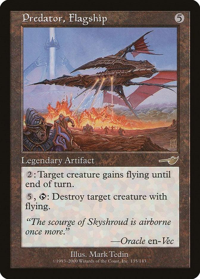 Image for Predator, Flagship (135) [Nemesis] - Magic: The Gathering