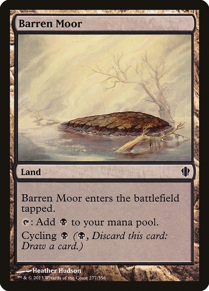 Image for Barren Moor (277) [Commander 2013] - Magic: The Gathering