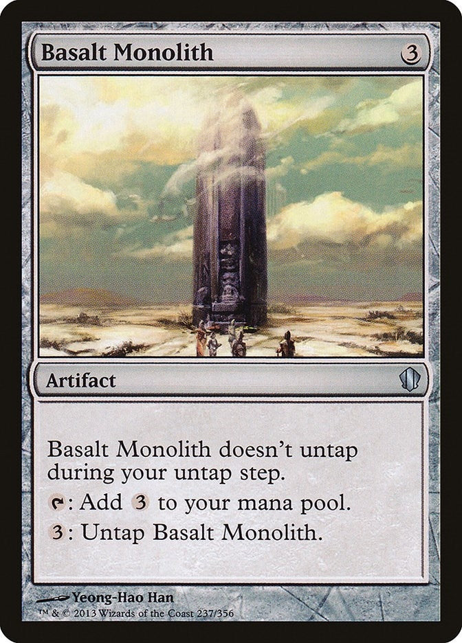 Image for Basalt Monolith (237) [Commander 2013] - Magic: The Gathering