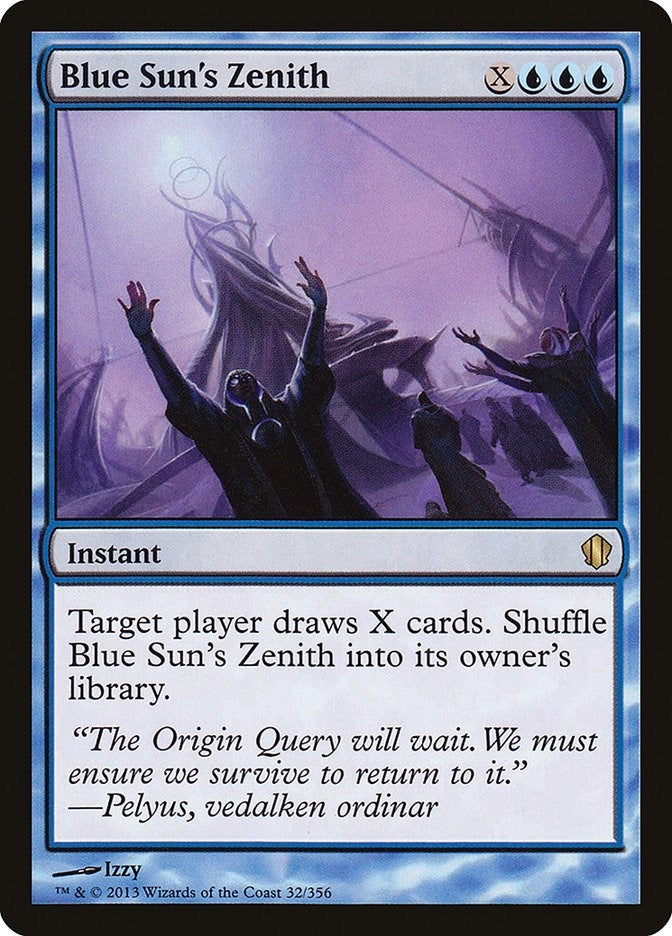 Image for Blue Sun's Zenith (32) [Commander 2013] - Magic: The Gathering