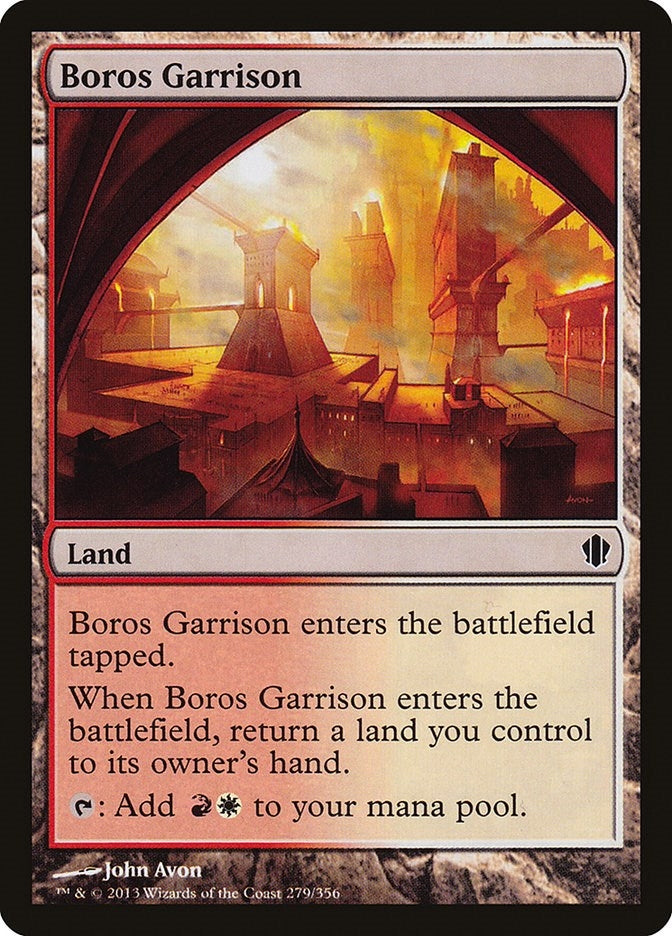 Image for Boros Garrison (279) [Commander 2013] - Magic: The Gathering