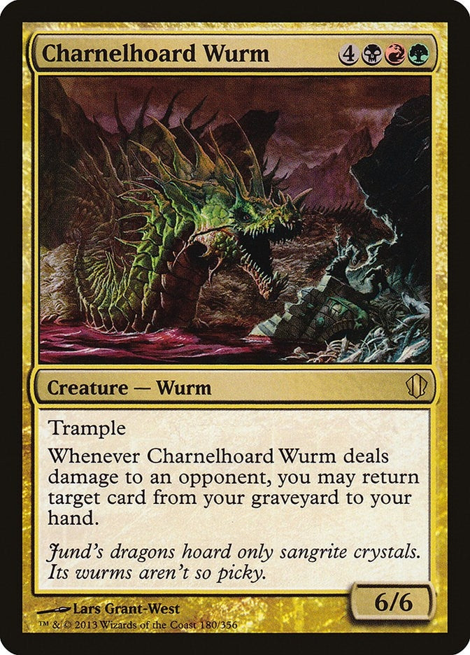 Image for Charnelhoard Wurm (180) [Commander 2013] - Magic: The Gathering