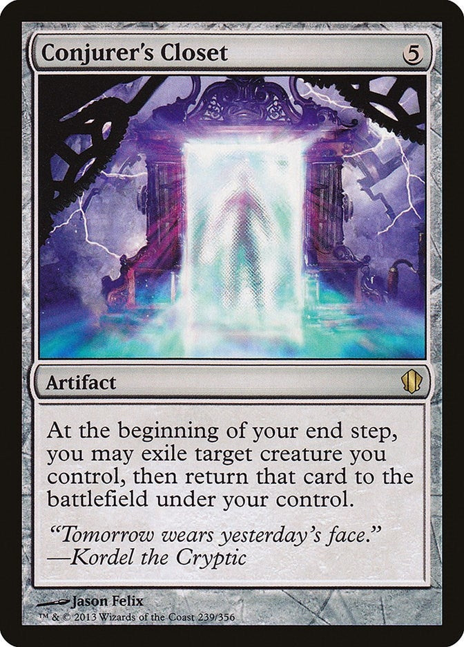 Image for Conjurer's Closet (239) [Commander 2013] - Magic: The Gathering