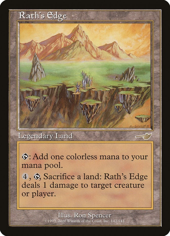 Image for Rath's Edge (142) [Nemesis] - Magic: The Gathering