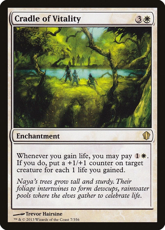 Image for Cradle of Vitality (7) [Commander 2013] - Magic: The Gathering