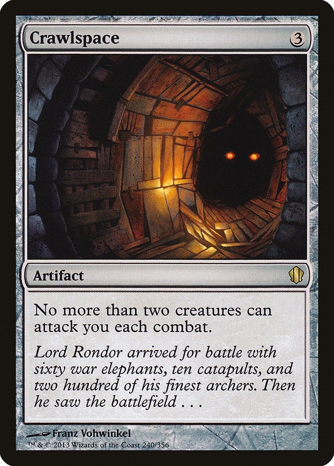 Image for Crawlspace (240) [Commander 2013] - Magic: The Gathering