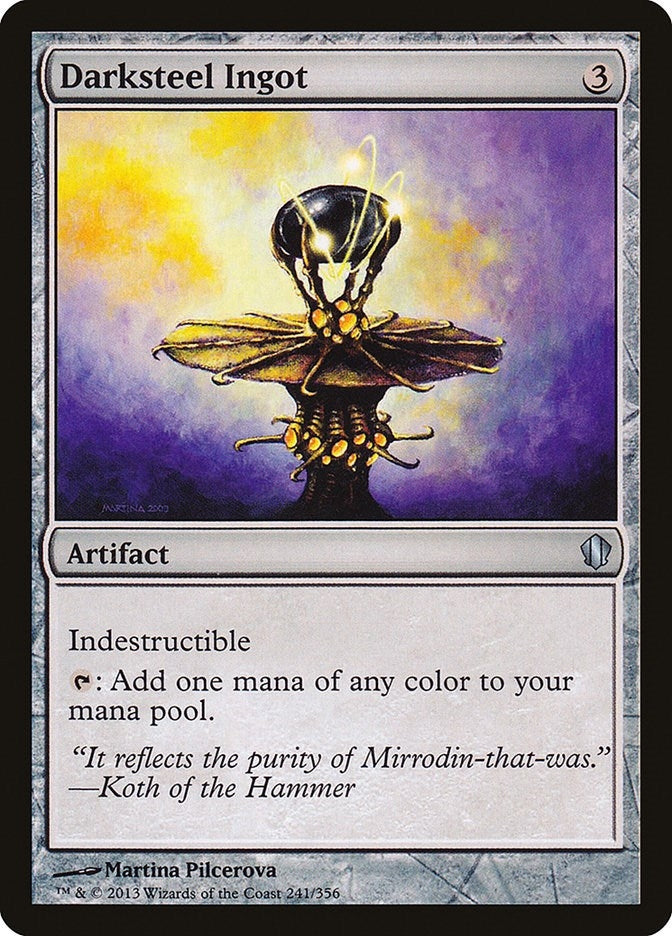 Image for Darksteel Ingot (241) [Commander 2013] - Magic: The Gathering
