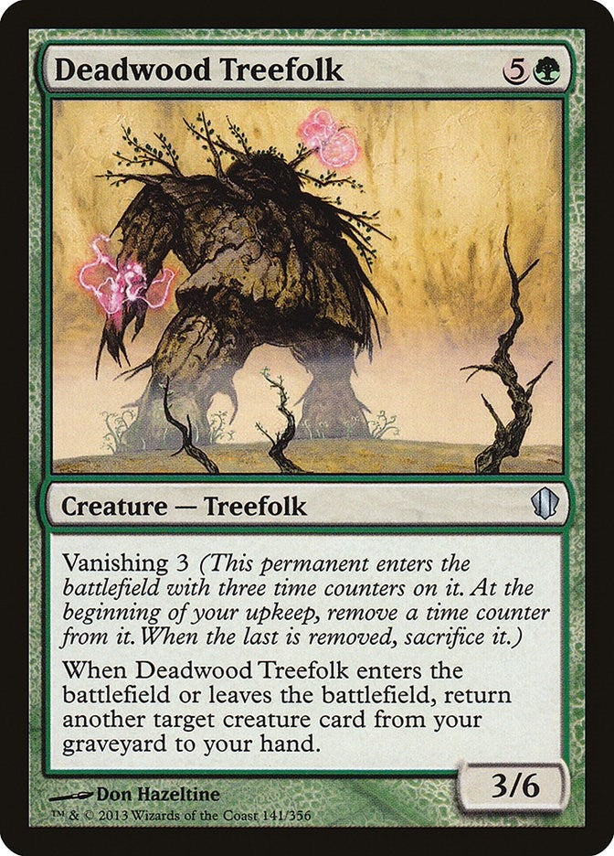 Image for Deadwood Treefolk (141) [Commander 2013] - Magic: The Gathering