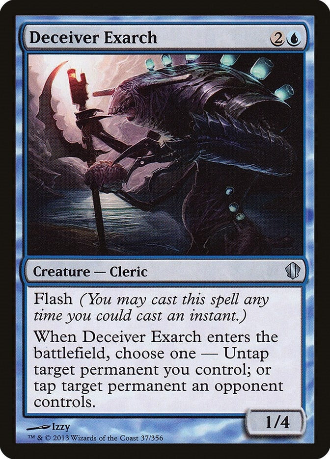 Image for Deceiver Exarch (37) [Commander 2013] - Magic: The Gathering