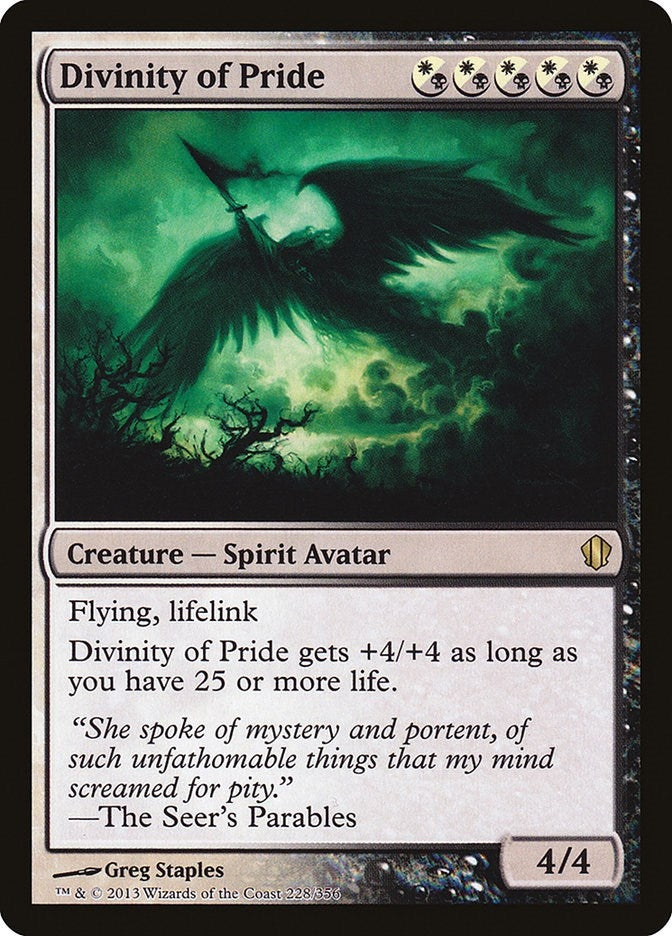 Image for Divinity of Pride (228) [Commander 2013] - Magic: The Gathering