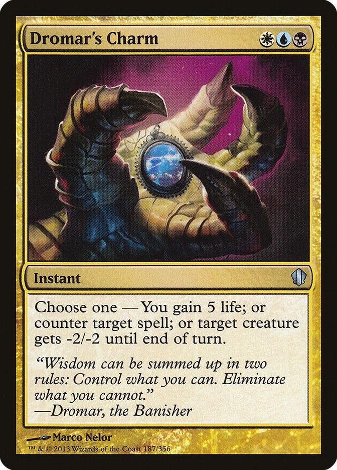 Image for Dromar's Charm (187) [Commander 2013] - Magic: The Gathering
