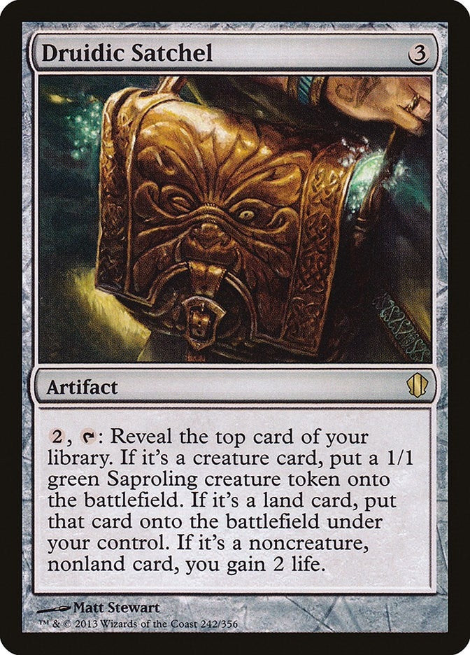 Image for Druidic Satchel (242) [Commander 2013] - Magic: The Gathering