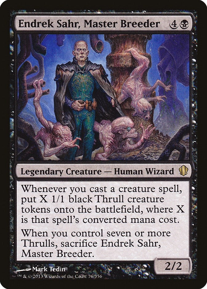 Image for Endrek Sahr, Master Breeder (76) [Commander 2013] - Magic: The Gathering
