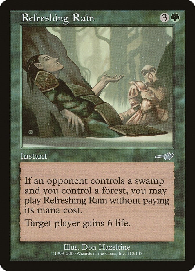 Image for Refreshing Rain (110) [Nemesis] - Magic: The Gathering