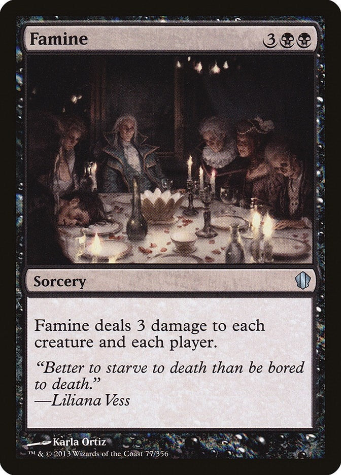 Image for Famine (77) [Commander 2013] - Magic: The Gathering