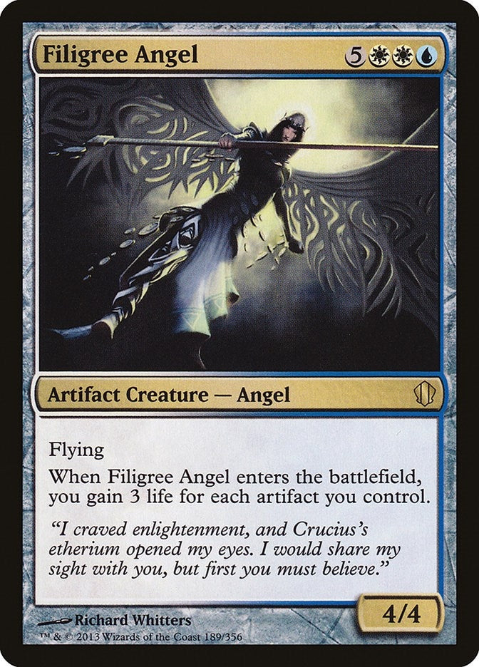 Image for Filigree Angel (189) [Commander 2013] - Magic: The Gathering