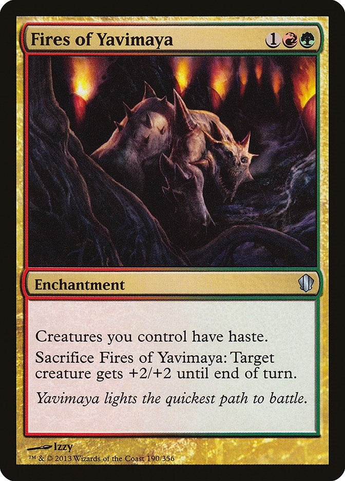 Image for Fires of Yavimaya (190) [Commander 2013] - Magic: The Gathering