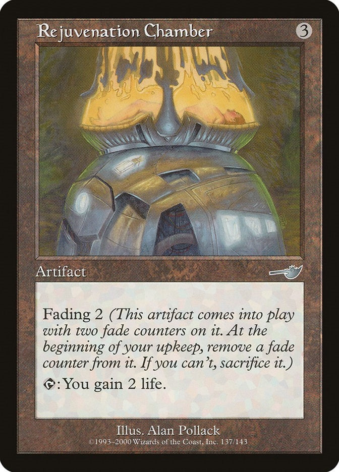 Image for Rejuvenation Chamber (137) [Nemesis] - Magic: The Gathering