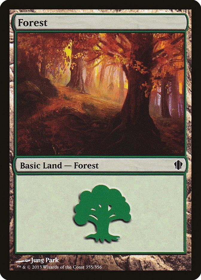 Image for Forest (355) (355) [Commander 2013] - Magic: The Gathering