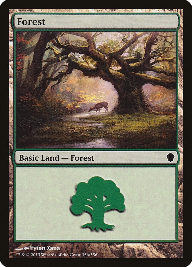 Image for Forest (356) (356) [Commander 2013] - Magic: The Gathering