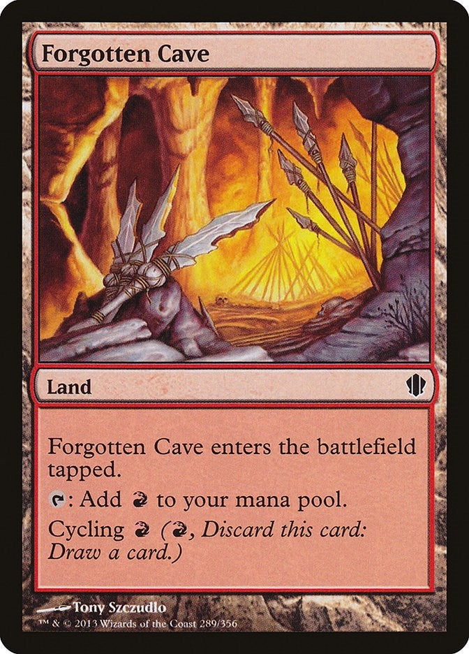 Image for Forgotten Cave (289) [Commander 2013] - Magic: The Gathering