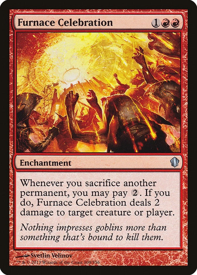 Image for Furnace Celebration (109) [Commander 2013] - Magic: The Gathering