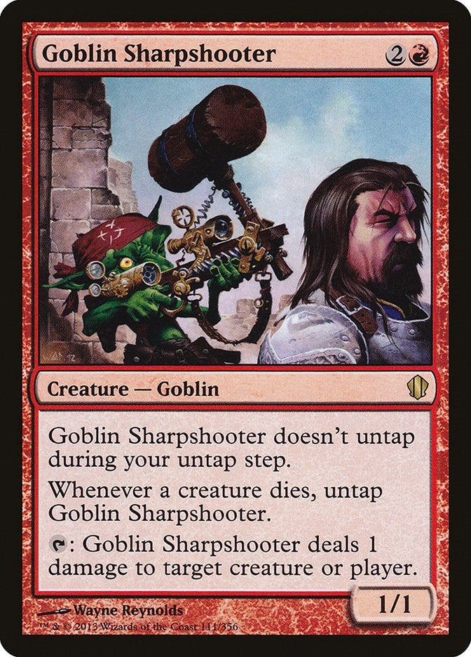 Image for Goblin Sharpshooter (111) [Commander 2013] - Magic: The Gathering