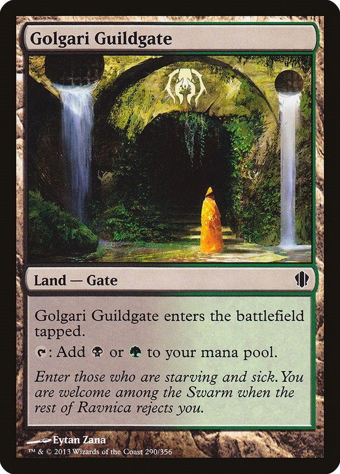 Image for Golgari Guildgate (290) [Commander 2013] - Magic: The Gathering
