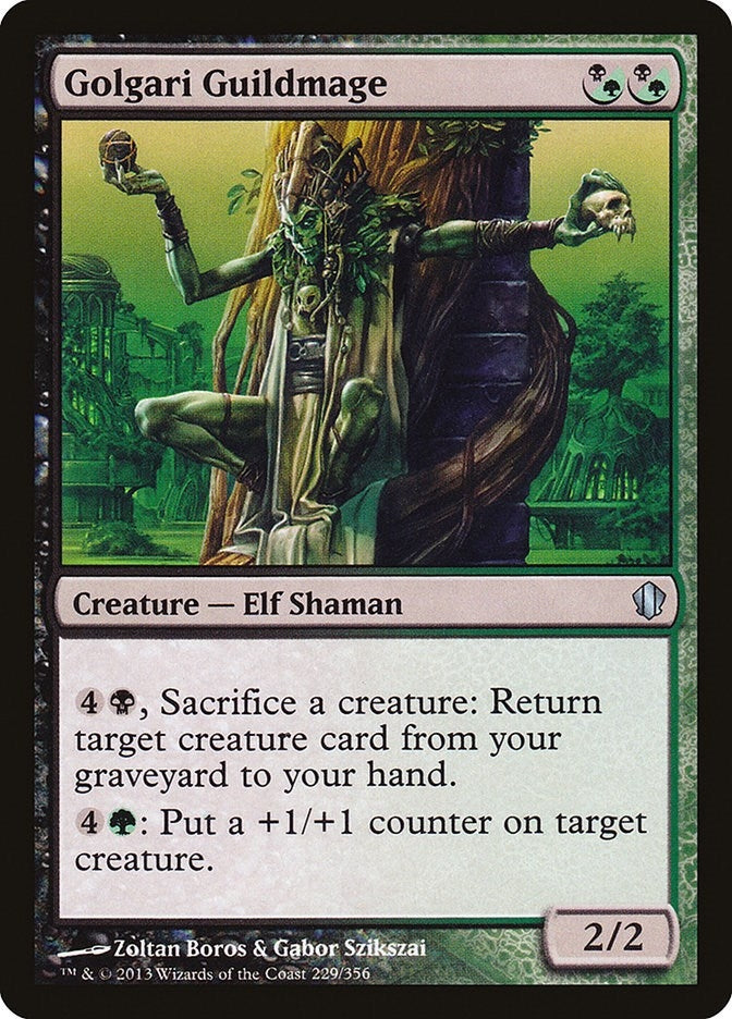 Image for Golgari Guildmage (229) [Commander 2013] - Magic: The Gathering