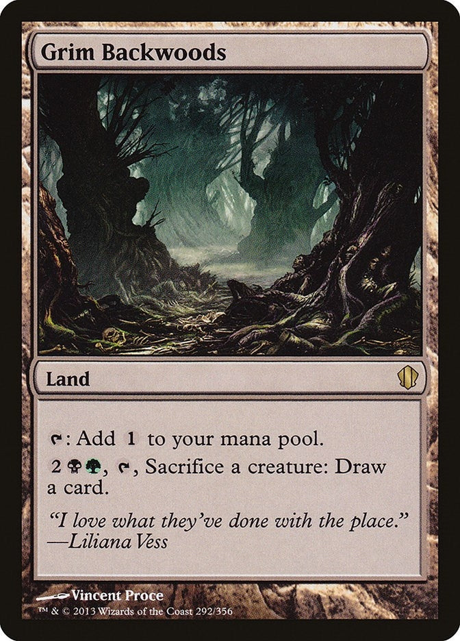 Grim Backwoods (292) [Commander 2013]