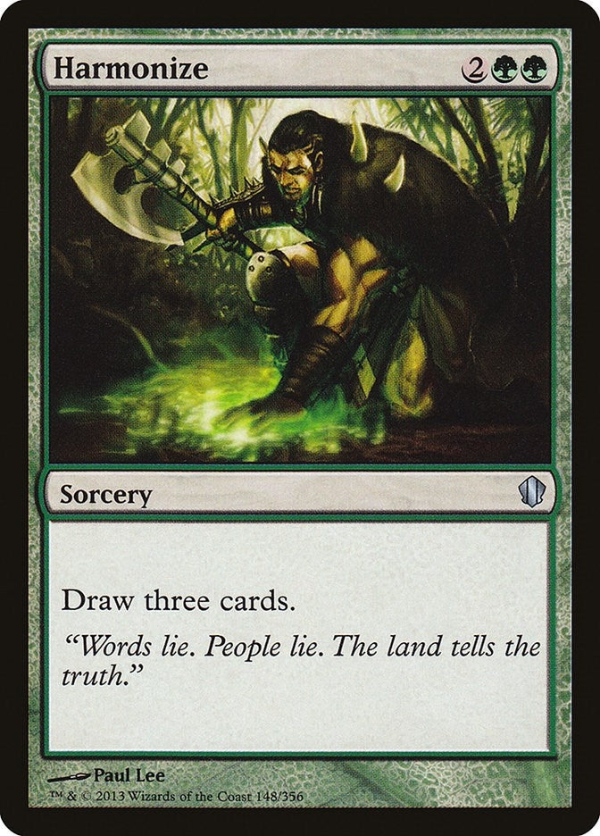 Image for Harmonize (148) [Commander 2013] - Magic: The Gathering